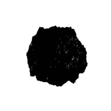 siyah mürekkep fırçası vuruşu. resimleme.