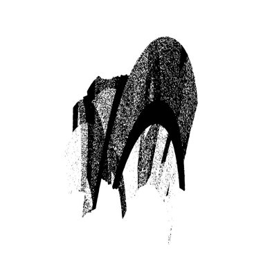 siyah ve beyaz grunge dokusu, soyut arkaplan