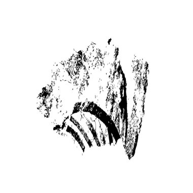 soyut grunge mürekkep fırça darbeleri.