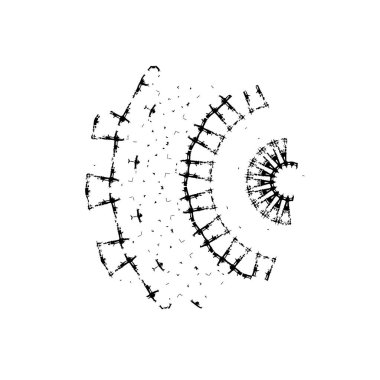 Siyah desenli ve beyaz desenli soyut arkaplan