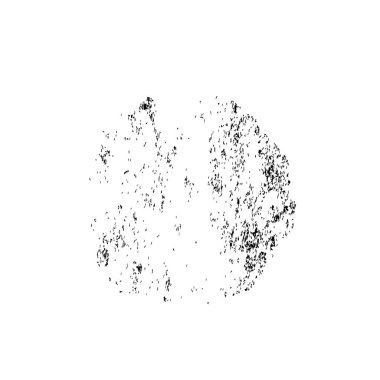 Grunge siyah mürekkep vuruşu