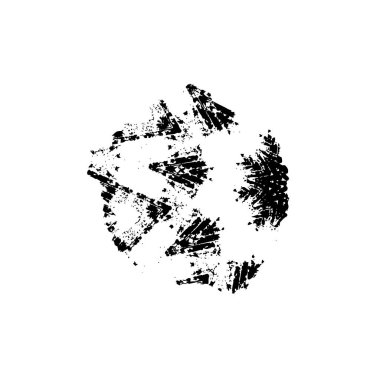 grunge siyah ve beyaz tehlike dokusu, tehlike vektör arkaplanı