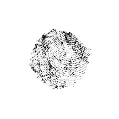 beyaz arkaplanda siyah grunge dokusu