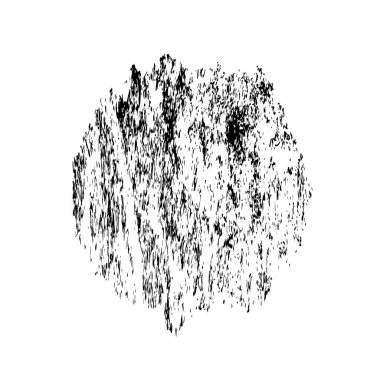 Soyut siyah nokta beyaz arkaplanda izole edilmiş. vektör illüstrasyonu