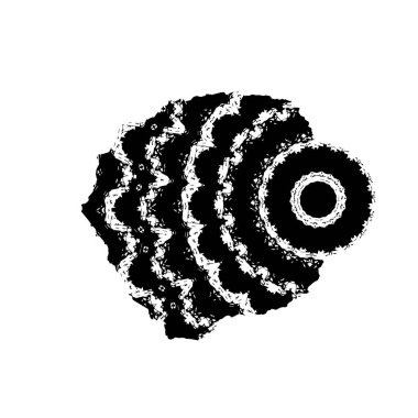 Sarmal desenli soyut bir arkaplan. vektör illüstrasyonu