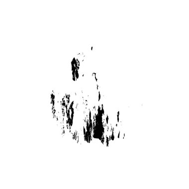 Soyut siyah nokta beyaz arkaplanda izole edilmiş. vektör illüstrasyonu