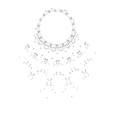 fantezi kaotik renkli fraktal desen. Soyut fraktal şekiller. 3d resimleme arkaplanı veya duvar kağıdı oluşturuluyor