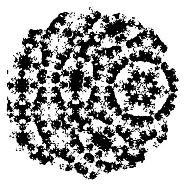 siyah ve beyaz grunge soyut model arka plan. vektör illüstrasyonu.         