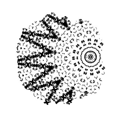 beyaz arkaplanda siyah mürekkep fırçası darbeleri 
