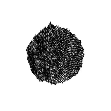 Soyut siyah nokta beyaz arkaplanda izole edilmiş. vektör illüstrasyonu