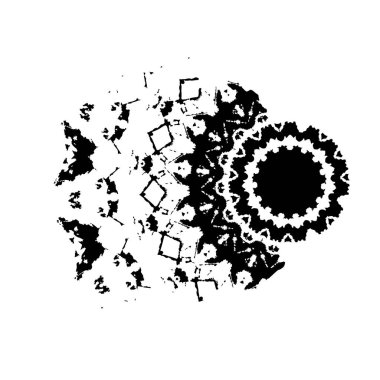 Soyut arkaplan. Monokrom dokusu. Siyah ve beyaz desenli arkaplan. 