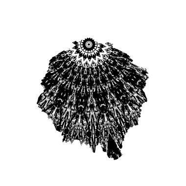 Soyut arkaplan. Monokrom dokusu. Siyah ve beyaz desenli arkaplan. 