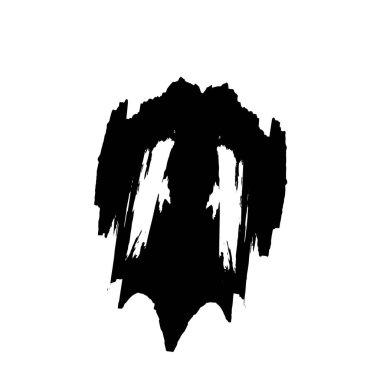 siyah ve beyaz el soyut arkaplan çizildi 