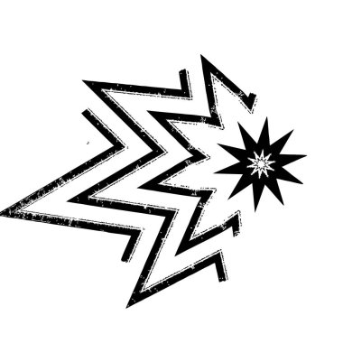 siyah ve beyaz el soyut arkaplan çizildi 