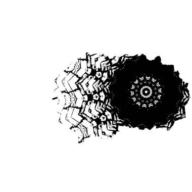 Soyut arkaplan. Monokrom dokusu. Siyah ve beyaz desenli arkaplan. 