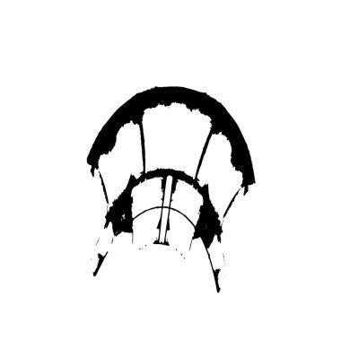 Soyut arkaplan. Monokrom dokusu. Siyah ve beyaz desenli arkaplan. 