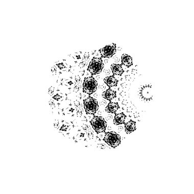 Soyut arkaplan. Monokrom dokusu. Siyah ve beyaz desenli arkaplan. 