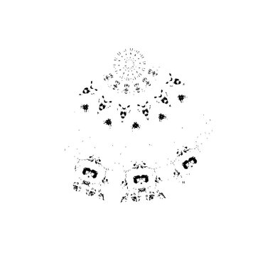 Soyut arkaplan. Monokrom dokusu. Siyah ve beyaz desenli arkaplan. 