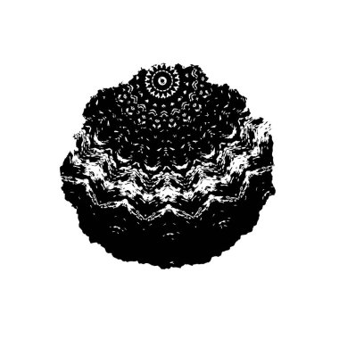 Soyut arkaplan. Monokrom dokusu. Siyah ve beyaz desenli arkaplan. 