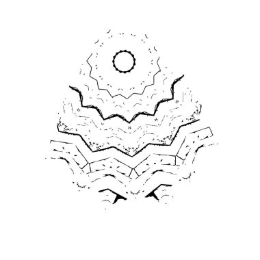 siyah ve beyaz grunge yaratıcı arka plan