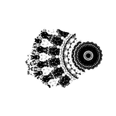 siyah ve beyaz grunge yaratıcı arka plan