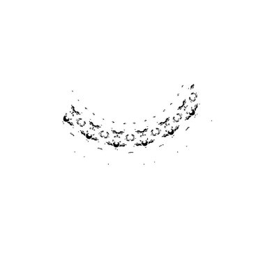 Soyut tek renkli arkaplan. Siyah ve beyaz vektör çizimi, desen  