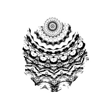 Soyut tek renkli arkaplan. Siyah ve beyaz vektör çizimi, desen  