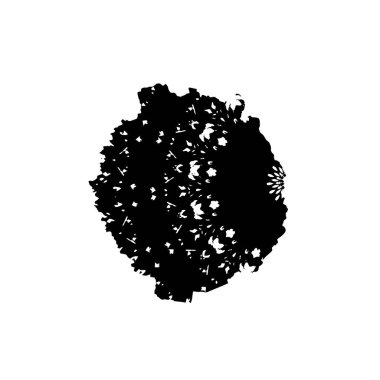 Soyut tek renkli arkaplan. Siyah ve beyaz vektör çizimi, desen  