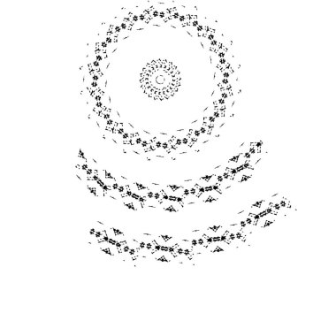 Soyut tek renkli arkaplan. Siyah ve beyaz vektör çizimi, desen  