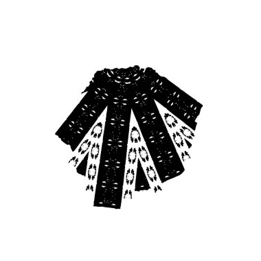 Soyut tek renkli arkaplan. Siyah ve beyaz vektör çizimi, desen  