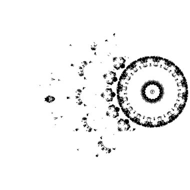 Soyut tek renkli arkaplan. Siyah ve beyaz vektör çizimi, desen  