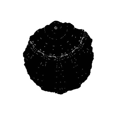 Siyah beyaz dokusunda sıkıntılı bir arka plan. soyut vektör illüstrasyonu.
