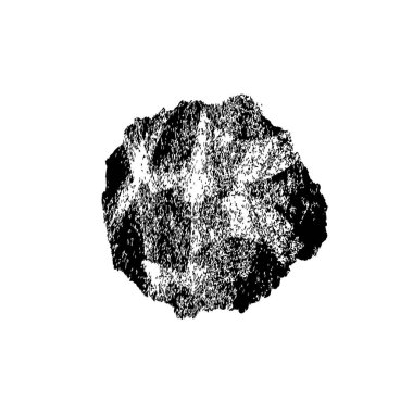 Siyah beyaz dokusunda sıkıntılı bir arka plan. soyut vektör illüstrasyonu.