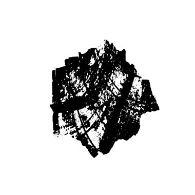 Siyah beyaz dokusunda sıkıntılı bir arka plan. soyut vektör illüstrasyonu.