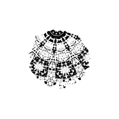 Soyut tek renkli arkaplan. Siyah ve beyaz vektör çizimi, desen  