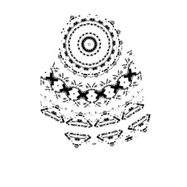 Soyut tek renkli arkaplan. Siyah ve beyaz vektör çizimi, desen  