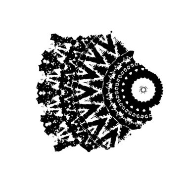 Soyut tek renkli arkaplan. Siyah ve beyaz vektör çizimi, desen  