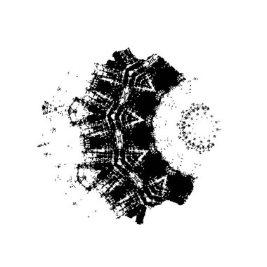 Soyut tek renkli arkaplan. Siyah ve beyaz vektör çizimi, desen  