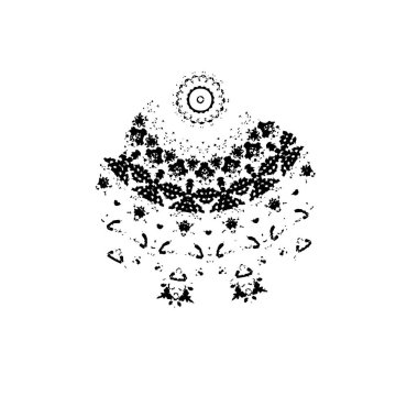 Soyut tek renkli arkaplan. Siyah ve beyaz vektör çizimi, desen  