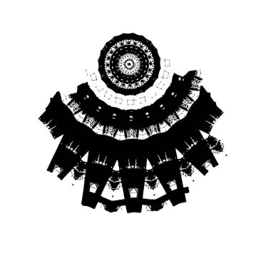 Soyut tek renkli arkaplan. Siyah ve beyaz vektör çizimi, desen  