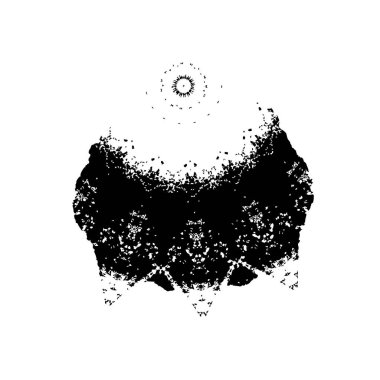 Soyut tek renkli arkaplan. Siyah ve beyaz vektör çizimi, desen  