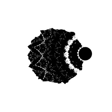 Soyut tek renkli arkaplan. Siyah ve beyaz vektör çizimi, desen  