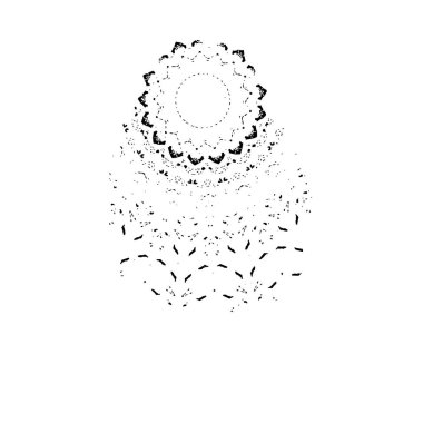 Soyut tek renkli arkaplan. Siyah ve beyaz vektör çizimi, desen  