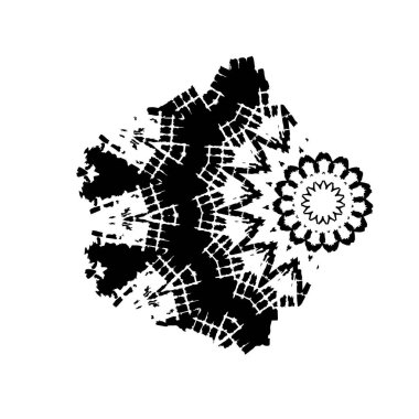 Soyut tek renkli arkaplan. Siyah ve beyaz vektör çizimi, desen  