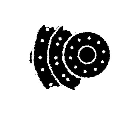  Soyut doku, siyah beyaz arkaplan. vektör illüstrasyonu   