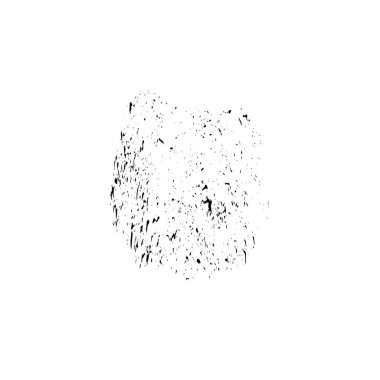 Soyut siyah nokta beyaz arkaplanda izole edilmiş. vektör illüstrasyonu