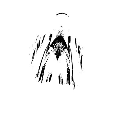  Soyut doku, siyah beyaz arkaplan. vektör illüstrasyonu   