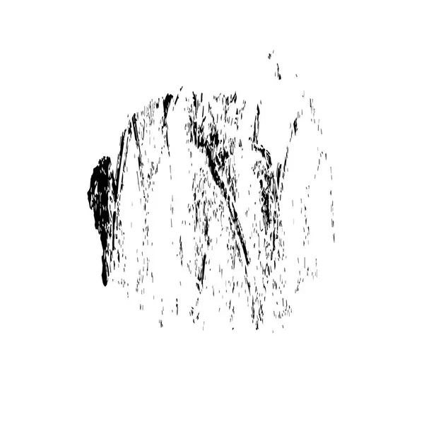 Abstraktní Černobílé Grunge Monochromatické Pozadí — Stockový vektor