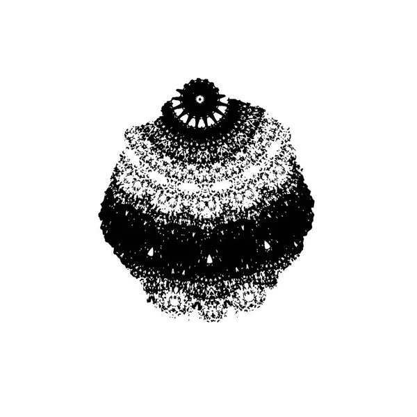 Schwarz Weißer Grunge Hintergrund Mit Abstrakten Mustern Vektorillustration — Stockvektor