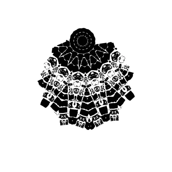 siyah ve beyaz grunge soyut model arka plan. vektör illüstrasyonu.         